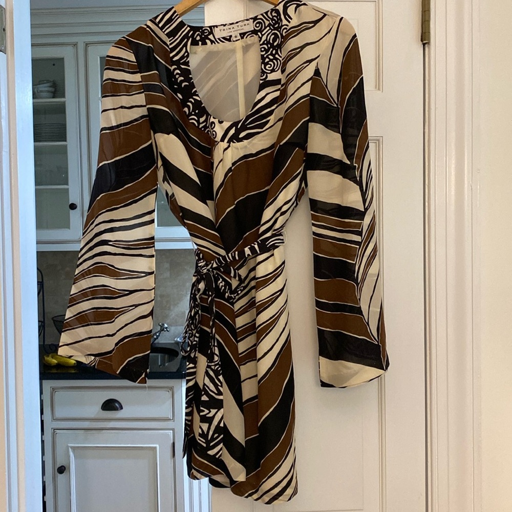 Trina Turk dress. Fun pattern